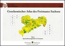Vorschaubild zum Artikel Geochemischer Atlas des Freistaates Sachsen - Teil 1