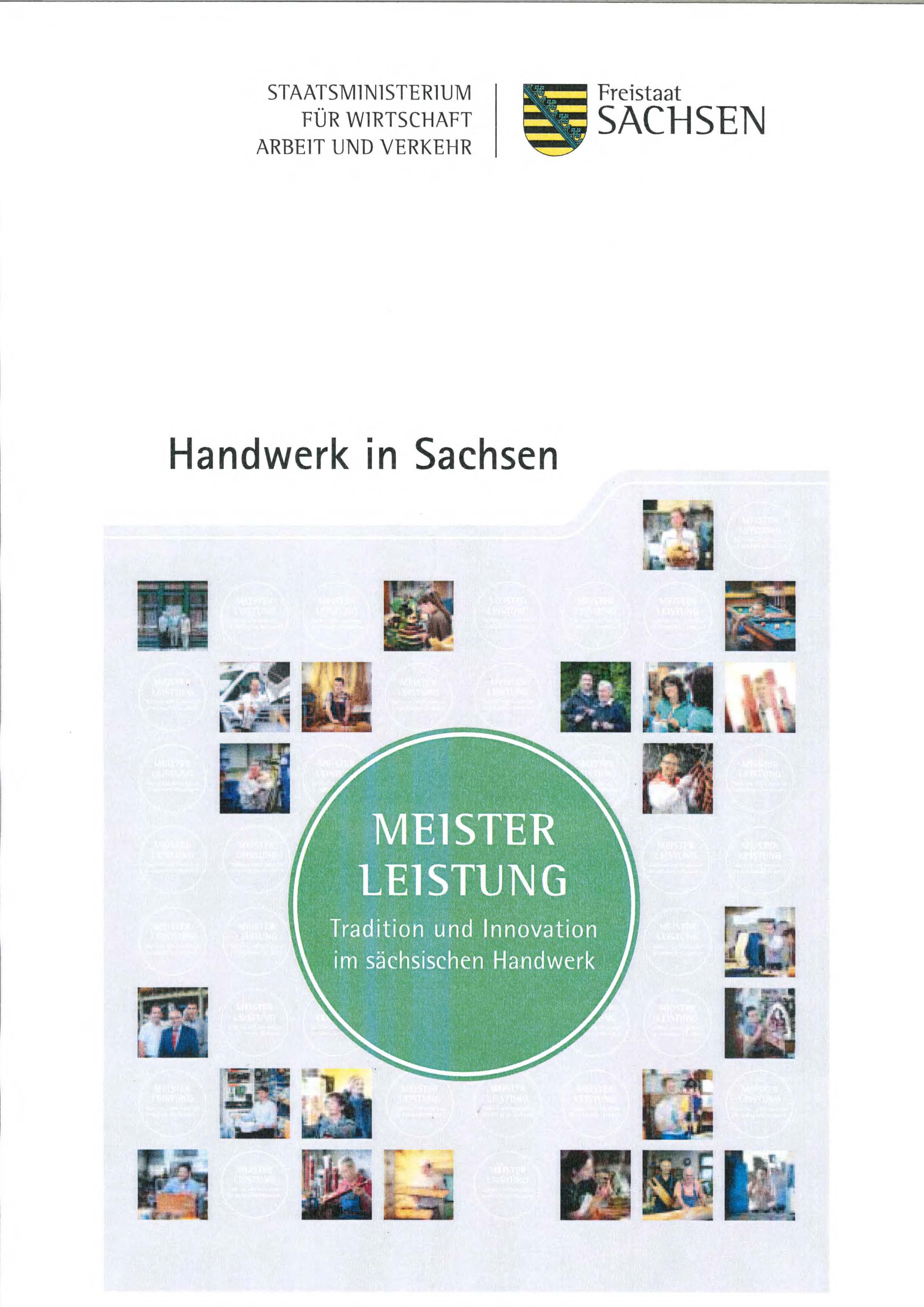 Handwerk in Sachsen Publikationen sachsen.de