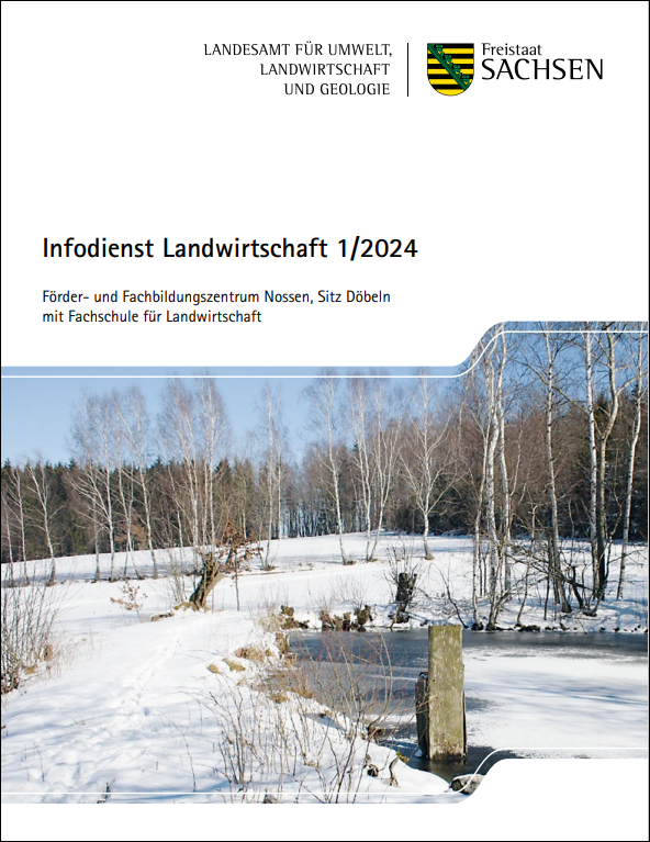 Infodienst Landwirtschaft 1/2024 - Publikationen - sachsen.de