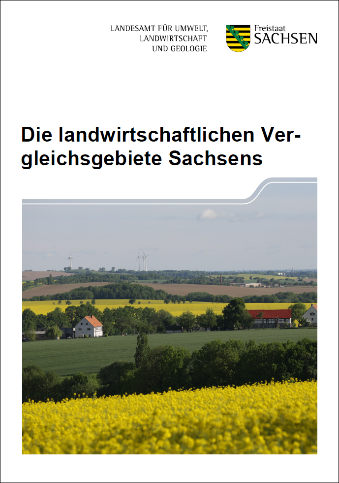 Die landwirtschaftlichen Vergleichsgebiete Sachsens Publikationen
