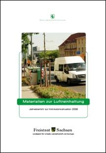 Vorschaubild zum Artikel Jahresbericht zur Immissionssituation 2008