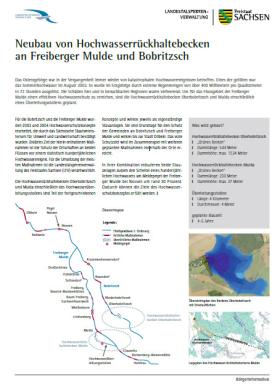 Vorschaubild zum Artikel Neubau von Hochwasserrückhaltebecken an Freiberger Mulde und Bobritzsch