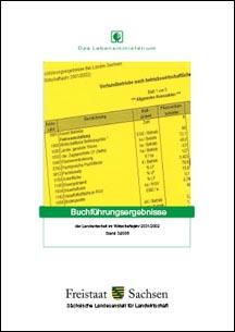 Buchführungsergebnisse der Landwirtschaft im Wirtschaftsjahr 2001/2002