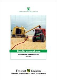 Buchführungsergebnisse der Landwirtschaft im Wirtschaftsjahr 2002/2003
