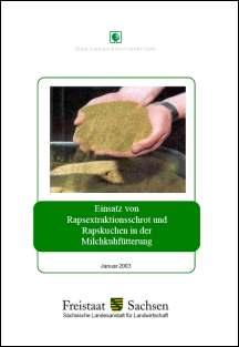 Vorschaubild zum Artikel Einsatz von Rapsextraktionsschrot und Rapskuchen in der Milchkuhfütterung