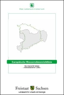 Europäische Wasserrahmenrichtlinie - Informationsblatt Nr. 1 (2004)