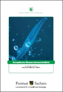 Europäische Wasserrahmenrichtlinie - Informationsblatt Nr. 3 (2005)