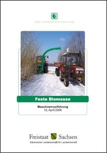 Feste Biomasse - Maschinenvorführung