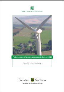 Vorschaubild zum Artikel Fledermäuse und Windenergieanlagen in Sachsen 2006