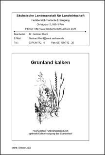 Grünland kalken