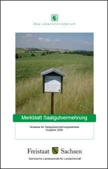 Merkblatt Saatgutvermehrung