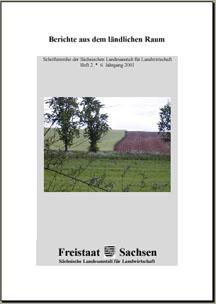 Schriftenreihe 2001 Heft 2, 6. Jahrgang - Berichte aus dem ländlichen Raum