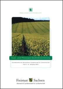 Schriftenreihe 2003 Heft 5, 8. Jahrgang - Saat- und Pflanzgut - Qualitätssicherung