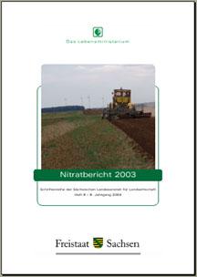 Schriftenreihe 2004 Heft 6, 9. Jahrgang - Nitratbericht 2003