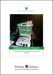 Schriftenreihe 2007 Heft 8 - Ergebnisse aus der Tierzucht
