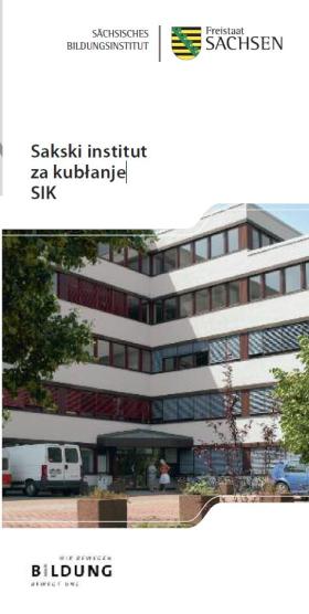 Vorschaubild zum Artikel Sakski institut za kubłanje - Das Sächsische Bildungsinstitut (sorbisch)