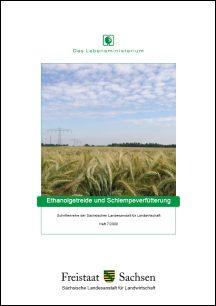 Schriftenreihe 2008 Heft 7 - Ethanolgetreide und Schlempeverfütterung Bild