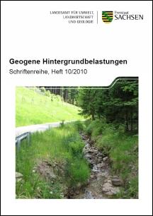 Schriftenreihe Heft 10/2010 - Geogene Hintergrundbelastungen Bild