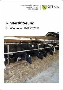 Schriftenreihe Heft 22/2011 - Rinderfütterung Bild