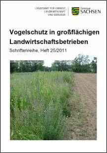 Schriftenreihe Heft 25/2011 - Vogelschutz in großflächigen Landwirtschaftsbetrieben Bild