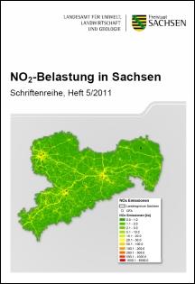 Schriftenreihe Heft 5/2011 - NO2-Belastung in Sachsen Bild