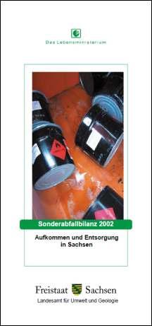 Sonderabfallbilanz 2002 Bild