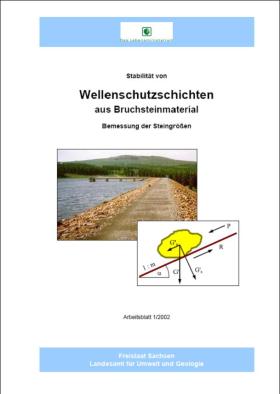 Stabilität von Wellenschutzschichten aus Bruchsteinmaterial - Bemessung der Steingrößen Bild