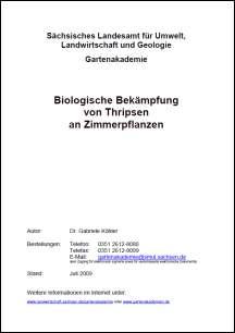 Vorschaubild zum Artikel Biologische Bekämpfung von Thripsen an Zimmerpflanzen