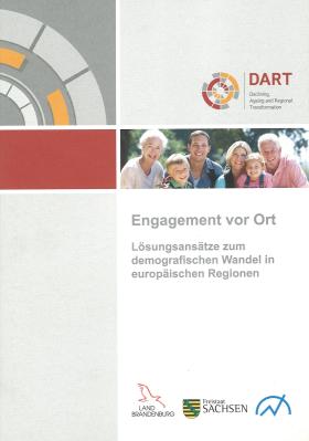 Titelseite Engagement vor Ort - Lösungsansätze zum demografischen Wandel in europäischen Regionen