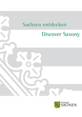 Titelseite »Sachsen entdecken / Discover Saxony«