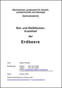 Vorschaubild zum Artikel Rot- und Weißflecken-Krankheit der Erdbeere