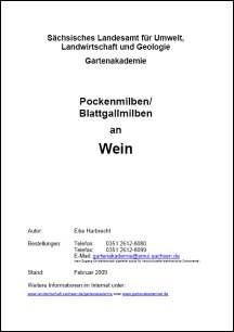 Pockenmilben/Blattgallmilben an Wein