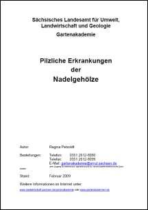 Vorschaubild zum Artikel Pilzliche Erkrankungen der Nadelgehölze