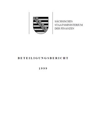 Beteiligungsbericht 1999