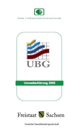 Umwelterklärung 2005