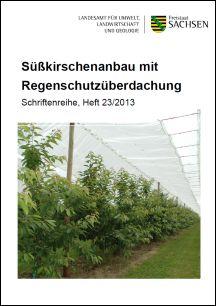 Vorschaubild zum Artikel Süßkirschenanbau mit Regenschutzüberdachung