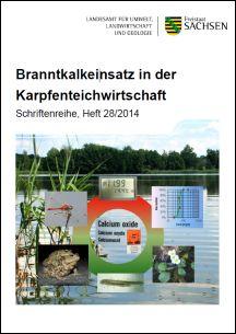 Branntkalkeinsatz in der Karpfenteichwirtschaft