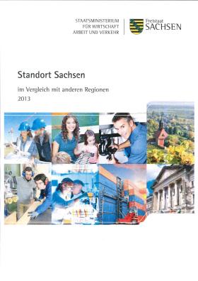 Cover Standort Sachsen im Vergleich mit anderen Regionen 2013