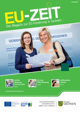 EU-Zeit 1/2015 - Das Magazin zur EU-Förderung in Sachsen