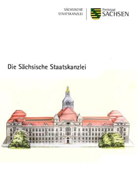Die sächsische Staatskanzlei (Schnittbogen)