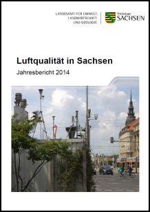 Vorschaubild zum Artikel Luftqualität in Sachsen - Jahresbericht 2014