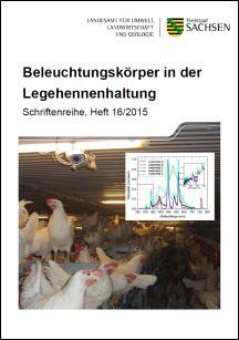 Beleuchtungskörper in der Legehennenhaltung