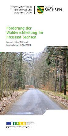 Förderung der Walderschließung im Freistaat Sachsen