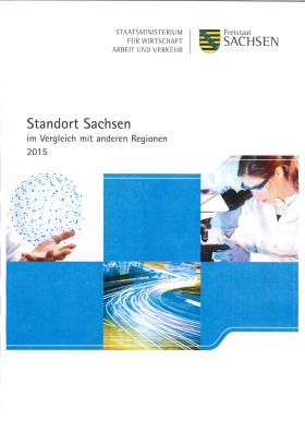 Cover Standort Sachsen - im Vergleich mit anderen Regionen 2015
