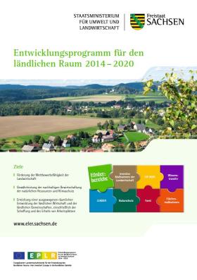 Entwicklungsprogramms für den ländlichen Raum (EPLR) im Freistaat Sachsen für die Förderperiode 2014-2020