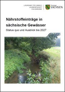 Nährstoffeinträge in sächsische Gewässer