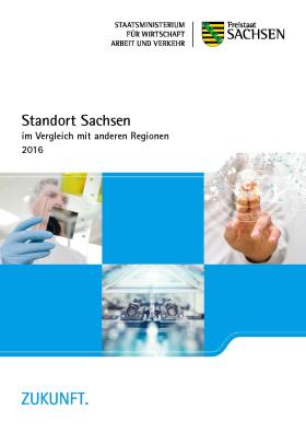 Cover Standort Sachsen - im Vergleich mit anderen Regionen 2016