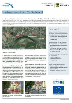 Hochwasserschutz für Radebeul (Cover 2. Auflage)