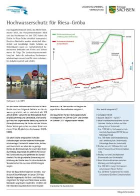 Hochwasserschutz für Riesa-Gröba Auflage 2