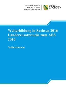 Vorschaubild zum Artikel Weiterbildung in Sachsen 2016 Länderzusatzstudie zum AES 2016